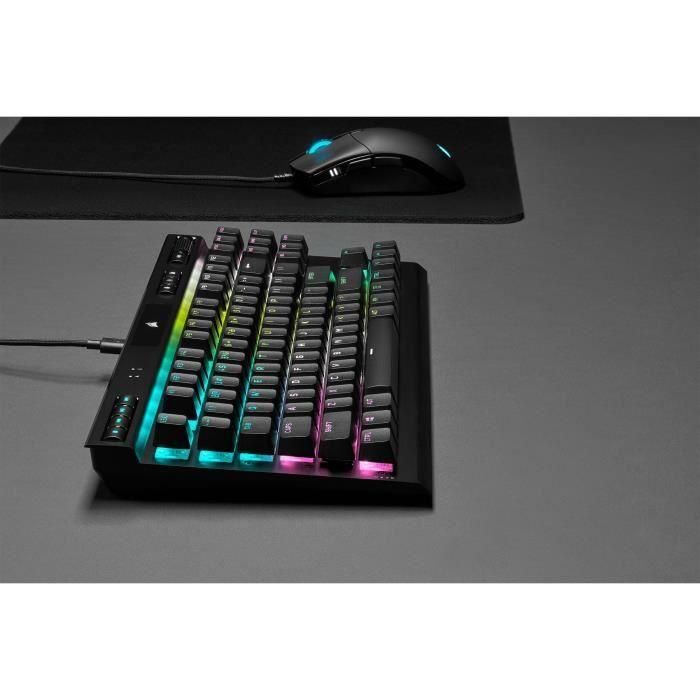 Teclado Bluetooth con Soporte para Tablet Corsair K70 RGB TKL Negro Francés AZERTY 2