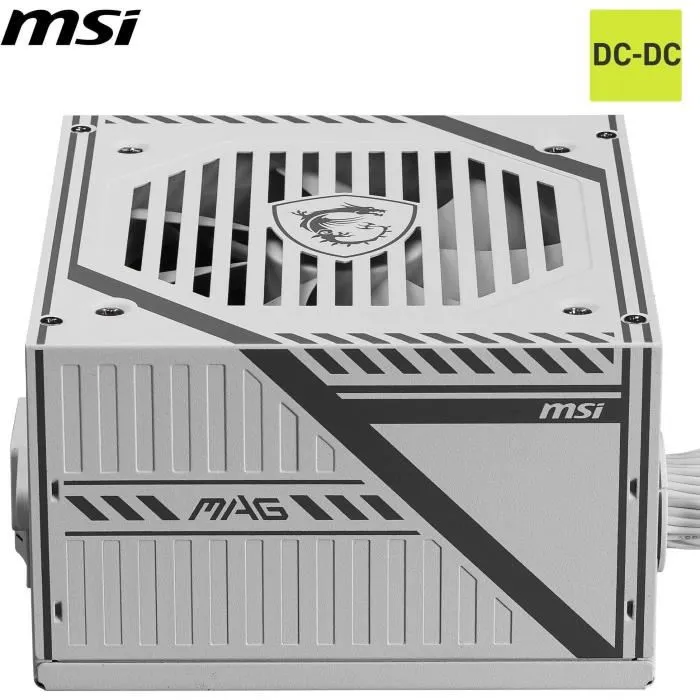 MSI Fuente de Alimentación PC MAG A650BNL 650W 80 Plus Bronze Blanca 306-7ZPAX27-HH9 3