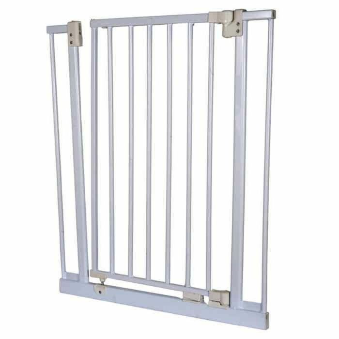 Barrera de seguridad - NORDLINGER PRO - Metal - Blanco - 69 a 73 cm - 74 cm de alto 1