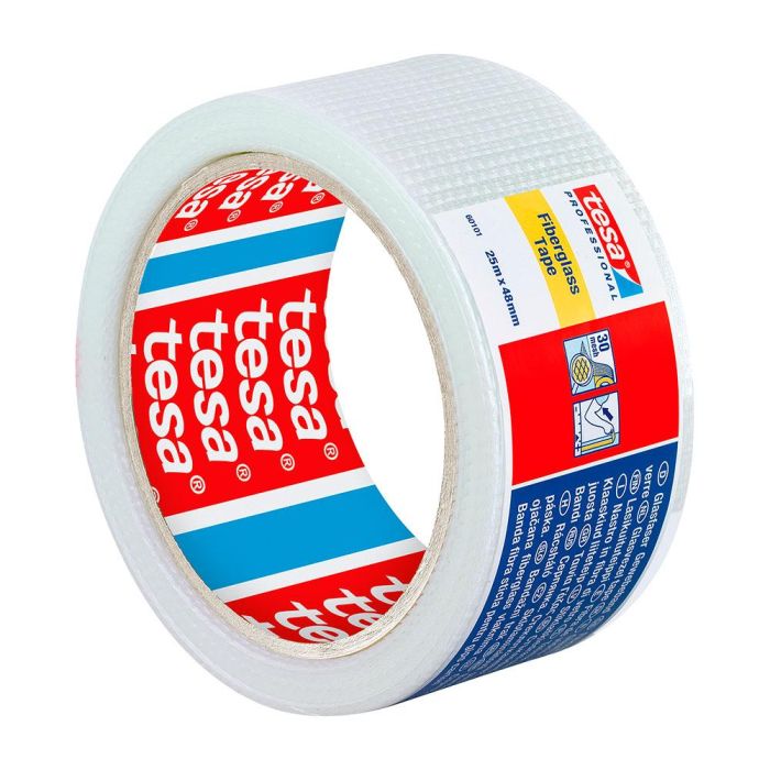 Cinta de fibra de vidrio 48 mm x 25 m 0 Cinta de fibra de vidrio 48 mm x 25 m 0