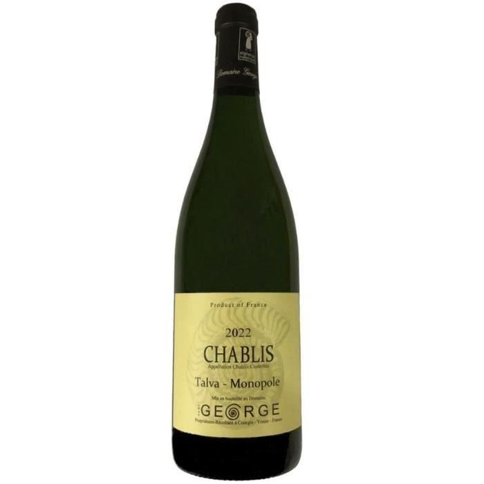 Domaine George 2022 Chablis Talvat Monopole - Vino blanco de Borgoña