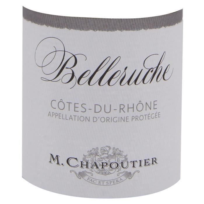 Maison Chapoutier Cuvée Belleruche 2022 Côtes-du-Rhône - Vino tinto del Valle del Ródano 1