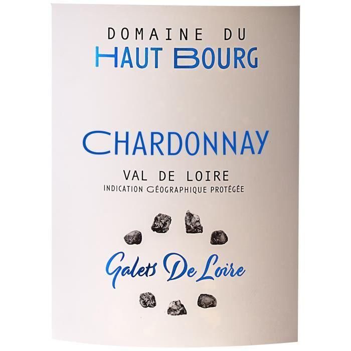 Domaine du Haut Bourg 2023 Val de Loire Chardonnay - Vino blanco del Valle del Loira 1