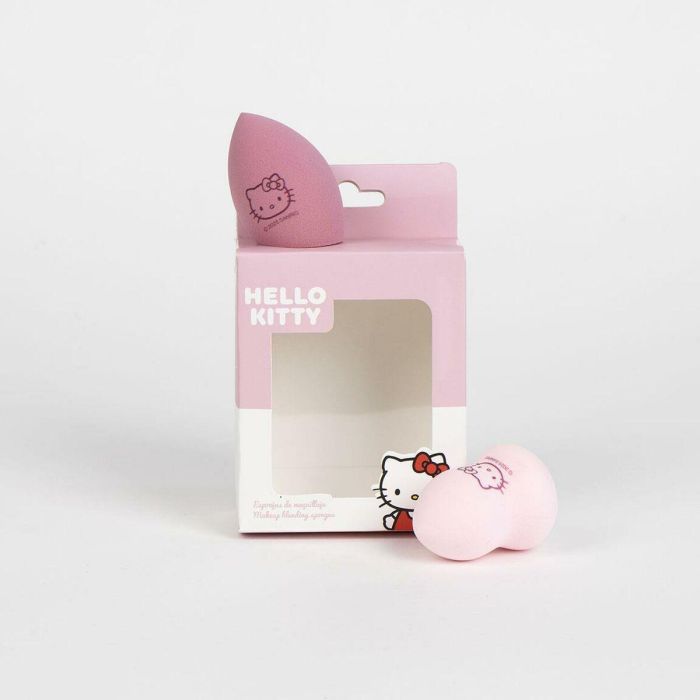 Hello Kitty Esponja de Maquillaje Rosa 4.5 x 6.0 x 4.5 cm 3
