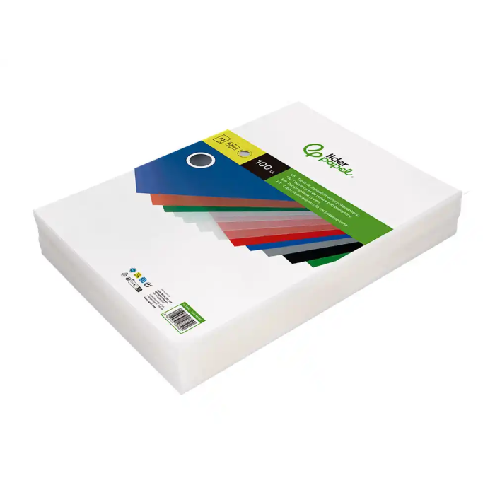Liderpapel Tapas Polipropileno A3 0.5 mm Transparente Paquete 100 Unidades 4