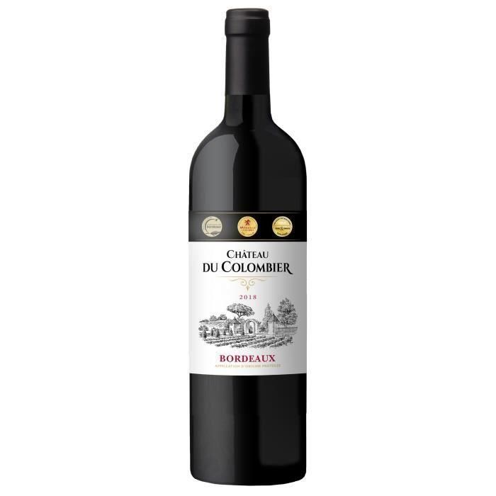 Château du Colombier 2018 Bordeaux - Vino tinto de Burdeos