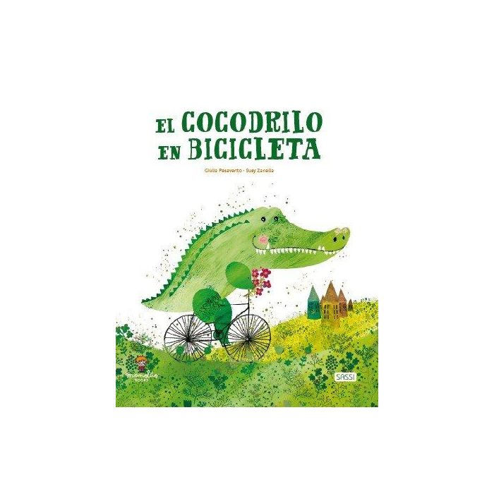 Libro Ilustrado Sassi Manolito Books El Cocodrilo En Bicicleta 32 Pag. (+5 Años)