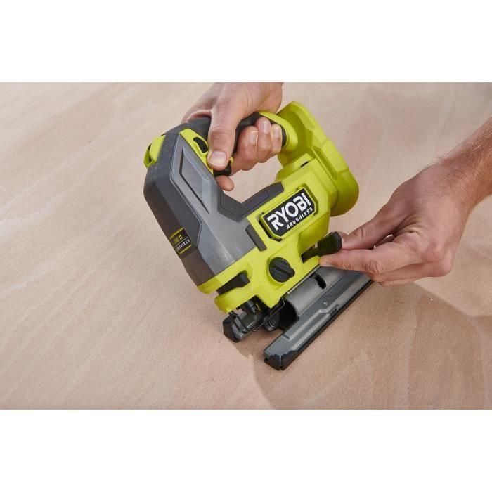 Sierra de calar - RYOBI - Péndulo - Sin escobillas - 18 V - 800 W - 3200 cp/min - 40 mm de recorrido 2 Sierra de calar - RYOBI - Péndulo - Sin escobillas - 18 V - 800 W - 3200 cp/min - 40 mm de recorrido 2