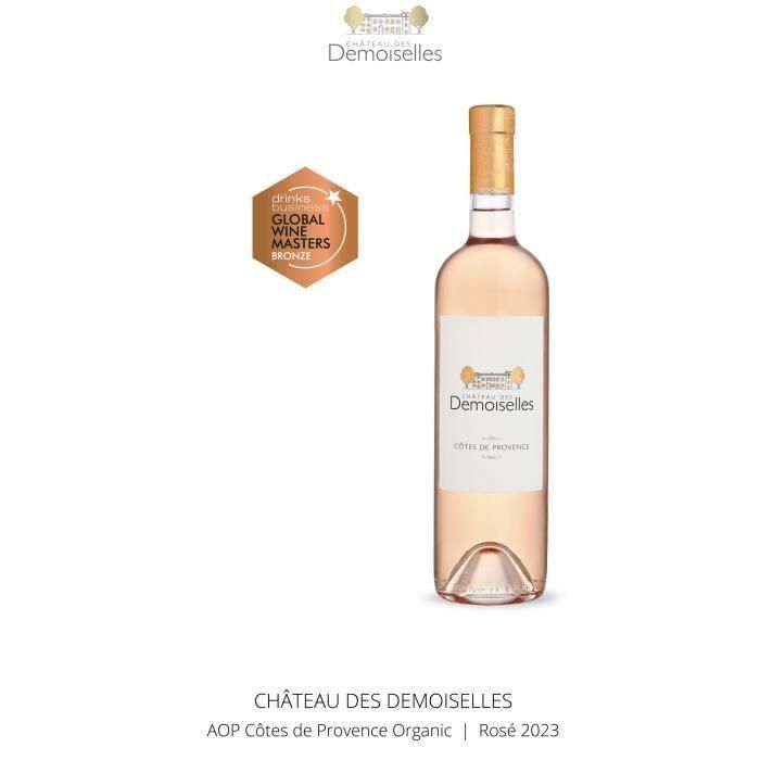 Château des Demoiselles 2019 Côtes de Provence - Vino rosado de Provenza 3