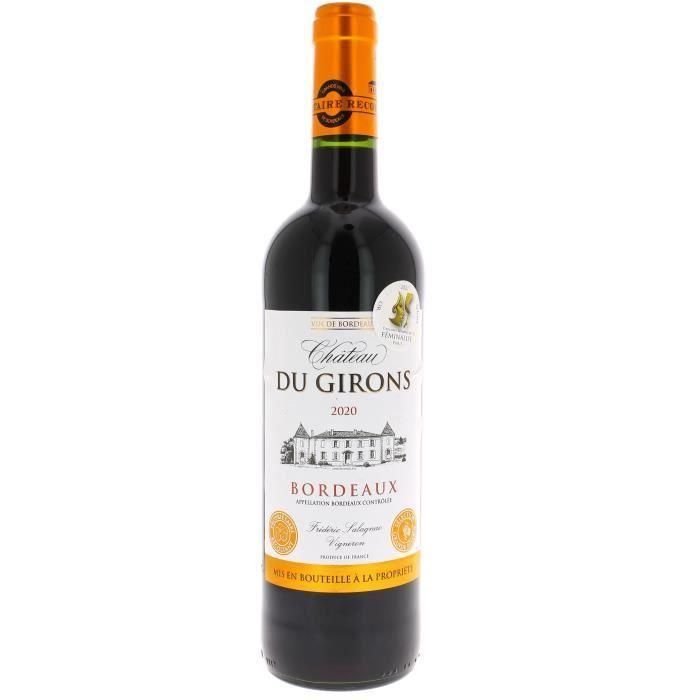 Château Du Girons 2020 Burdeos - Vino tinto Burdeos 2