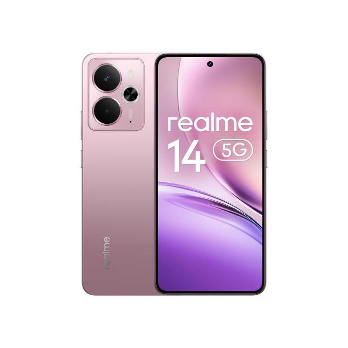 realme 14 16,9 cm (6.67") SIM doble Android 15 5G 12 GB 256 GB 5860 mAh Rosa