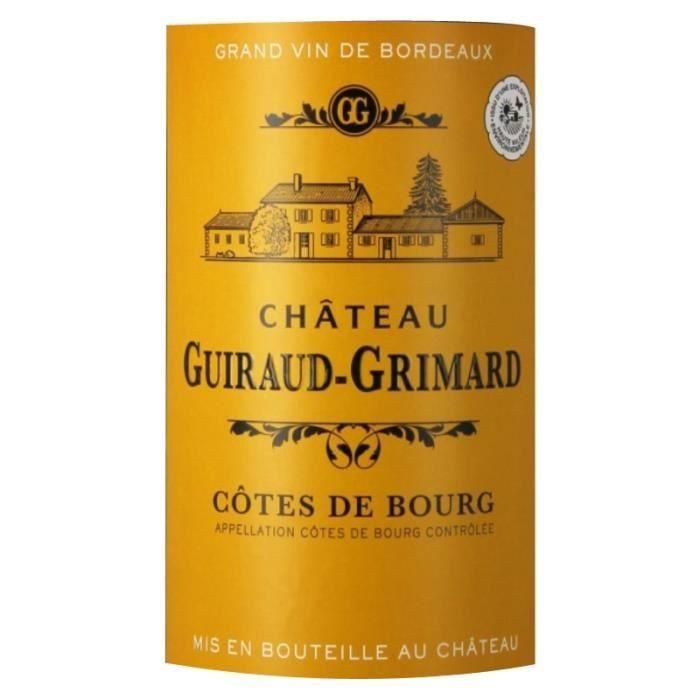 Château Guiraud Grimard 2021 Côtes de Bourg - Vino tinto Burdeos 1