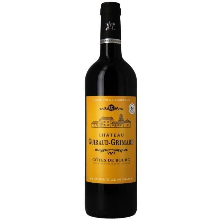 Château Guiraud Grimard 2021 Côtes de Bourg - Vino tinto Burdeos