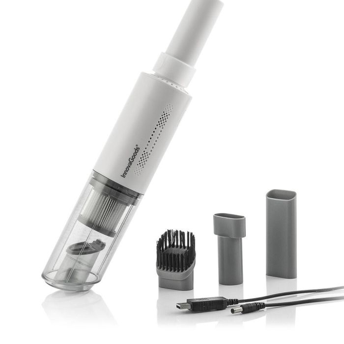 Aspirador de Mano Recargable con 3 Accesorios Hancuum InnovaGoods 2 Aspirador de Mano Recargable con 3 Accesorios Hancuum InnovaGoods 2