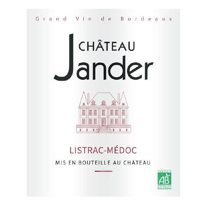 Château Jander 2015 Listrac-Médoc - Vino tinto burdeos 1