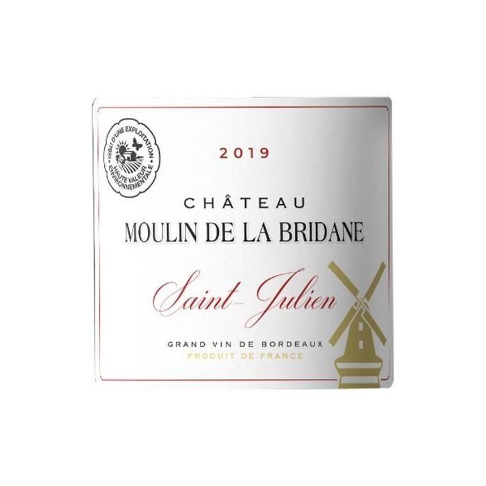 Château Moulin de la Bridene 2019 Saint-Julien - Vino tinto Burdeos 1