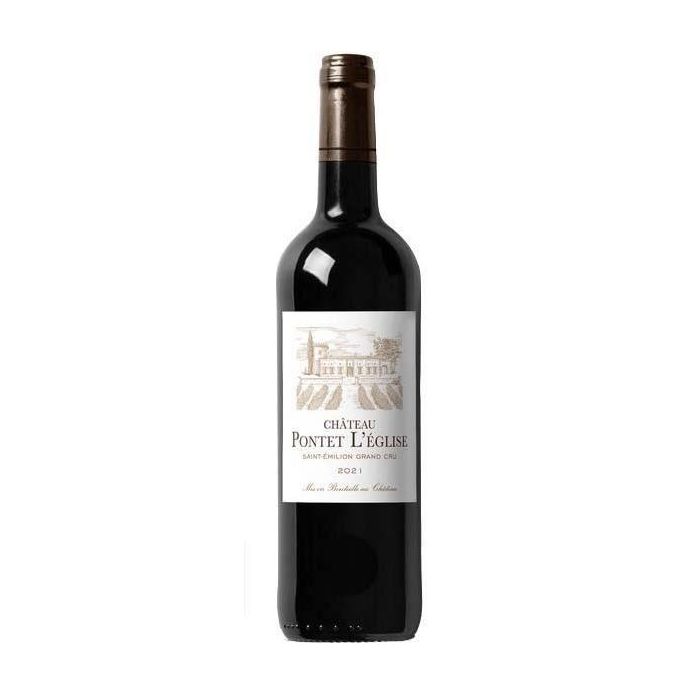 Château Pontet L'Eglise 2021 Saint Emilion Grand Cru - Vino tinto Burdeos