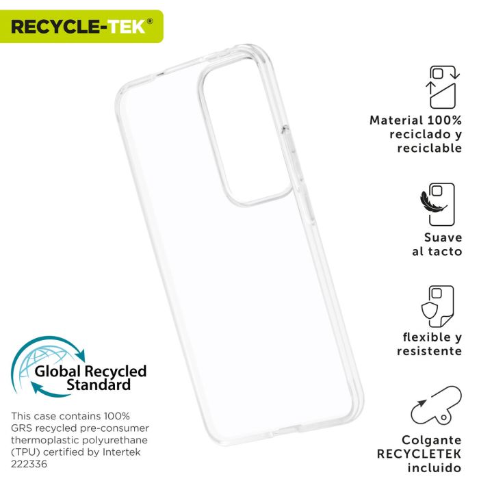 muvit for change funda compatible con Oppo Reno 12 Pro transparente 3 muvit for change funda compatible con Oppo Reno 12 Pro transparente 3