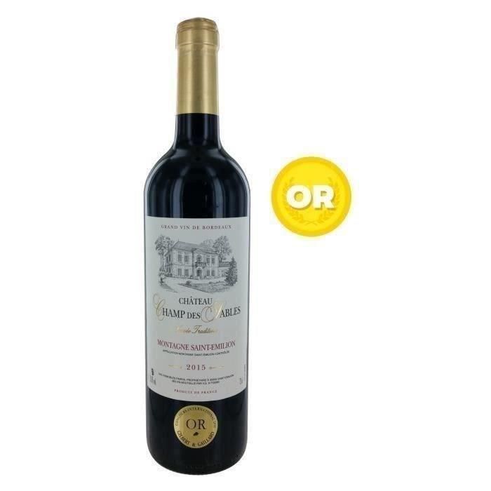 Château Champ des Sables 2015 Montagne Saint Emilion - Vino Tinto