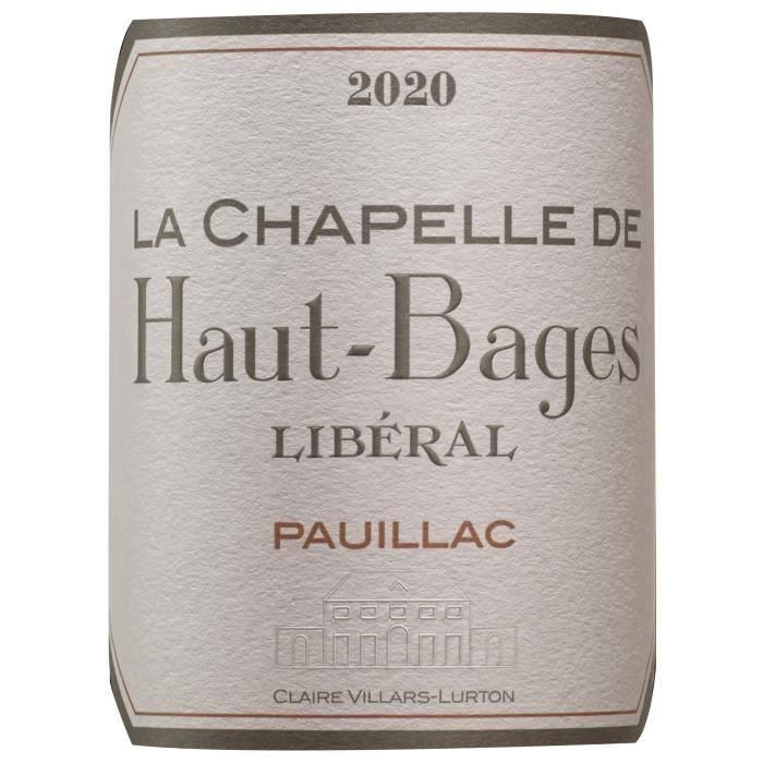 La Chapelle de Haut-Bages Libéral 2020 Pauillac - Vino tinto Burdeos 1