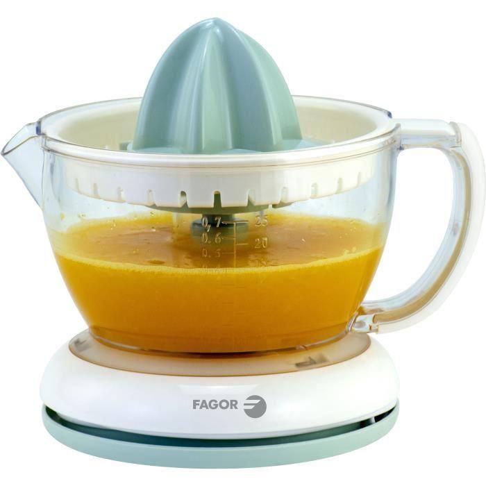FAGOR FGPA07 Exprimidor Eléctrico de Cítricos 700 ml con 2 Conos y Pico Vertedor 2 FAGOR FGPA07 Exprimidor Eléctrico de Cítricos 700 ml con 2 Conos y Pico Vertedor 2