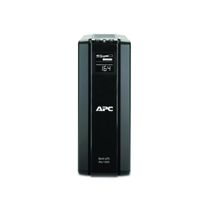 APC BR1500G-GR Sistema de Alimentación Ininterrumpida (UPS) Línea Interactiva 1,5 kVA 865 W 6 Salidas AC 6 APC BR1500G-GR Sistema de Alimentación Ininterrumpida (UPS) Línea Interactiva 1,5 kVA 865 W 6 Salidas AC 6