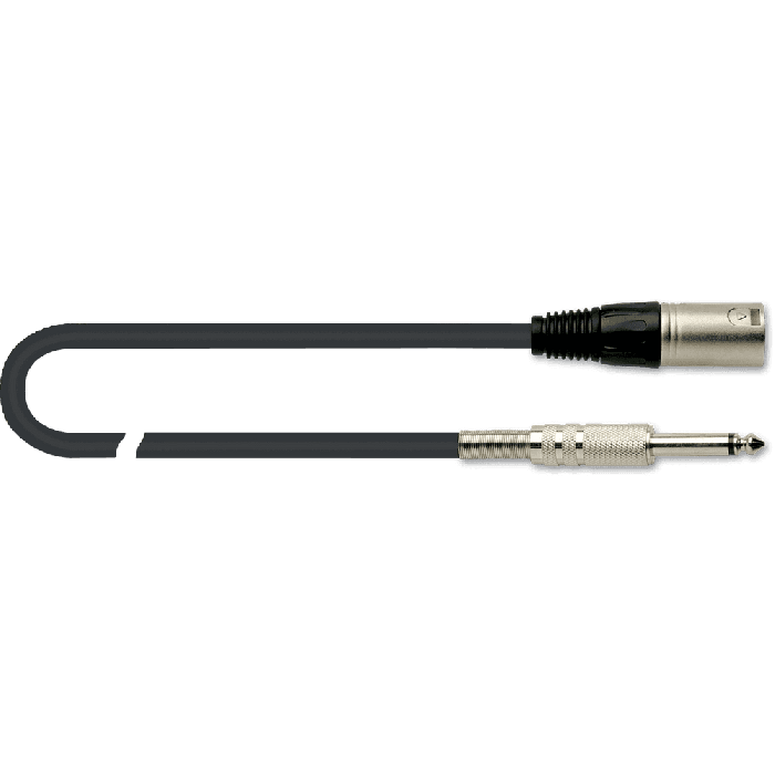 Cable Micrófono Pvc Xrl Macho-Jack Mono - 9 M 1 Cable Micrófono Pvc Xrl Macho-Jack Mono - 9 M 1