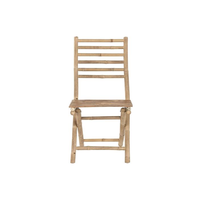 Silla de Jardín Home ESPRIT Marrón Bambú 45 x 55 x 95 cm 4 Silla de Jardín Home ESPRIT Marrón Bambú 45 x 55 x 95 cm 4