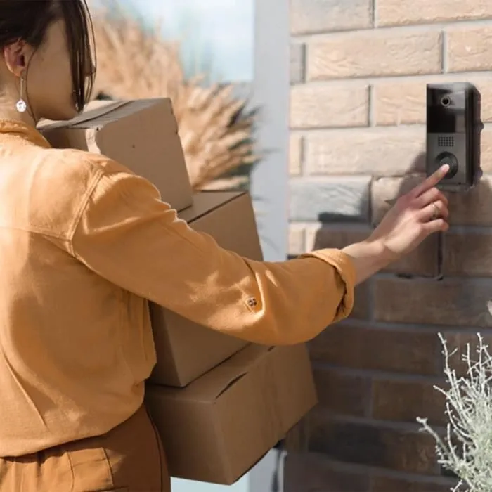 Scs Sentinel SCS3701085207151 Videoportero con Conexión por Cable, Visión Nocturna, Negro 5