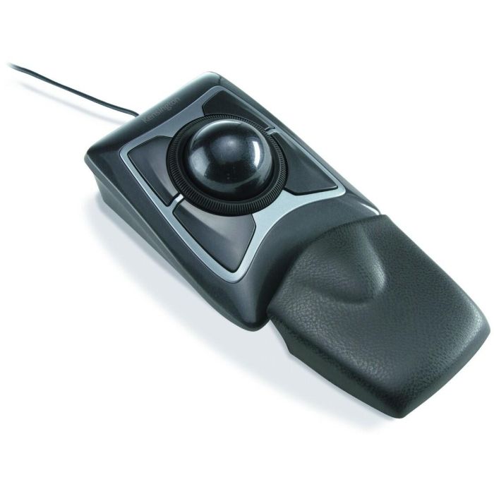 Kensington Expert Trackball Óptico Con Cable Anillo Desplazamiento 4 Botones Personalizables Reposamuñecas Extraíble Negro 180 cm 3
