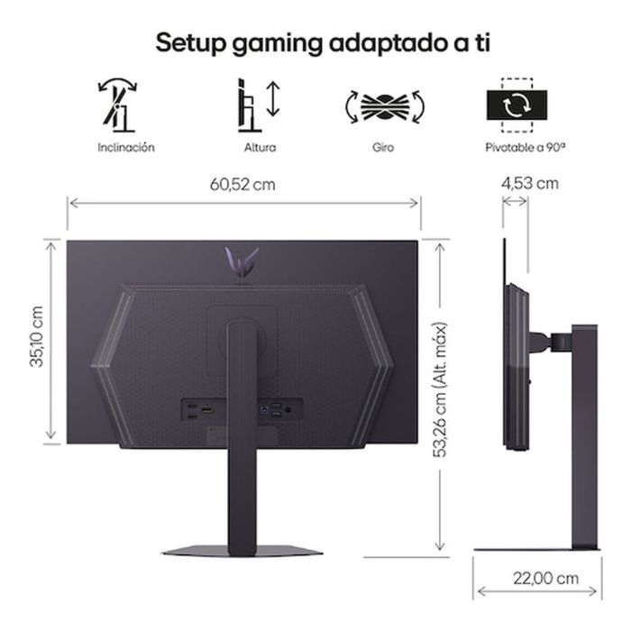Monitor Gaming LG 27GX704A-B Quad HD 27" 6