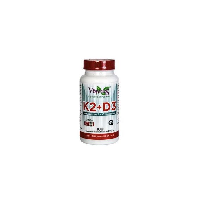 Vitamina K2+D3 100Perlas