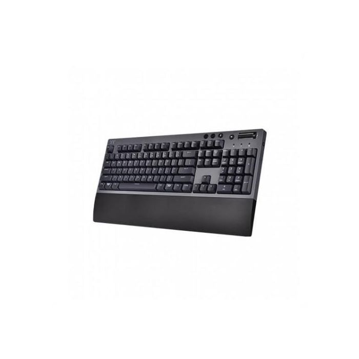 Thermaltake W1 Teclado Gaming Mecánico Inalámbrico USB RF Bluetooth 104 Teclas con Reposamuñecas Negro Español 2 Thermaltake W1 Teclado Gaming Mecánico Inalámbrico USB RF Bluetooth 104 Teclas con Reposamuñecas Negro Español 2