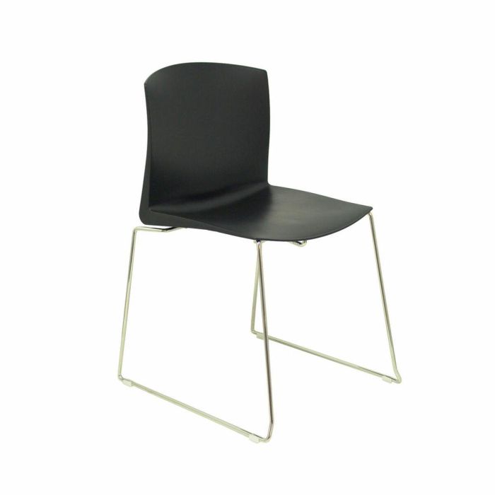 Silla de Recepción Boniches Piqueras y Crespo 1 Negro 7 Silla de Recepción Boniches Piqueras y Crespo 1 Negro 7