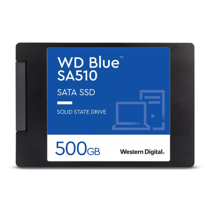 Western Digital 500 GB, 2.5", SATA III, 560 MB/s read, 510 MB/s write Western Digital 500 GB, 2.5", SATA III, 560 MB/s read, 510 MB/s write