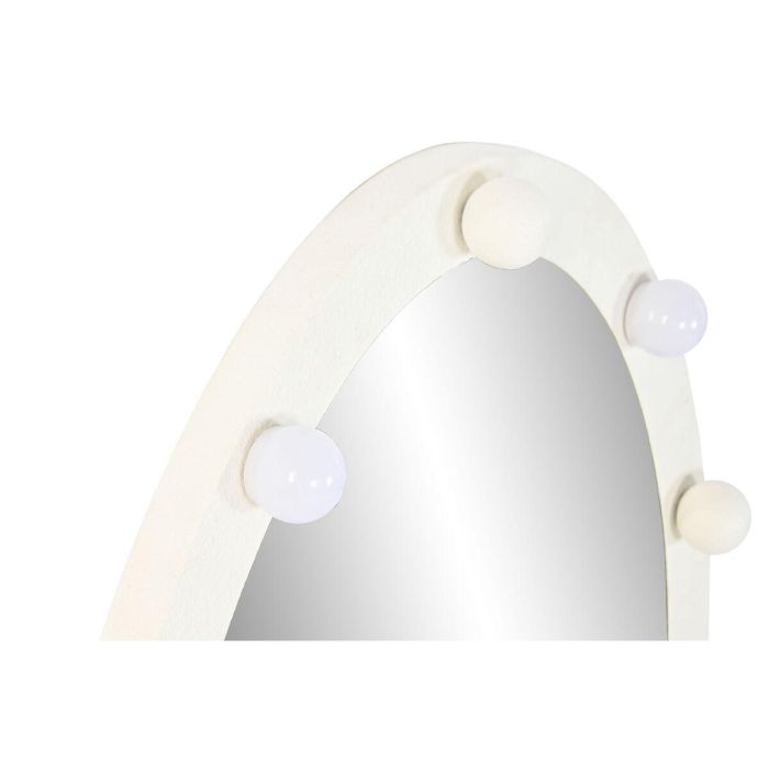 Espejo de pared Home ESPRIT Blanco Moderno 62,5 X 7,5 X 91 CM 61,5 X 7,5 X 91 CM 4 Espejo de pared Home ESPRIT Blanco Moderno 62,5 X 7,5 X 91 CM 61,5 X 7,5 X 91 CM 4