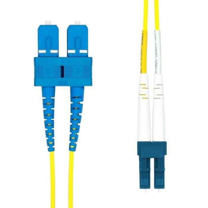 ProXtend LC-SC UPC OS2 Duplex SM Fiber Cable 10M ProXtend LC-SC UPC OS2 Duplex SM Fiber Cable 10M