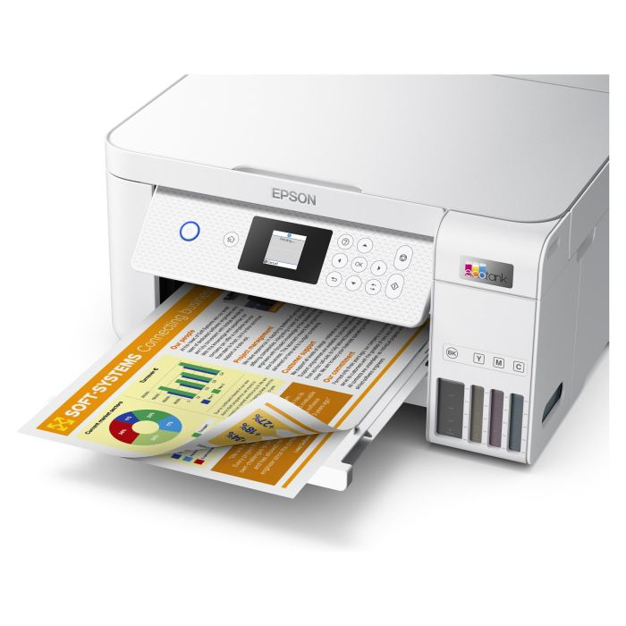 Epson EcoTank ET-2856 Impresora Multifunción A4, Wi-Fi, Inyección de Tinta a Color, Depósito de Tinta 23 Epson EcoTank ET-2856 Impresora Multifunción A4, Wi-Fi, Inyección de Tinta a Color, Depósito de Tinta 23