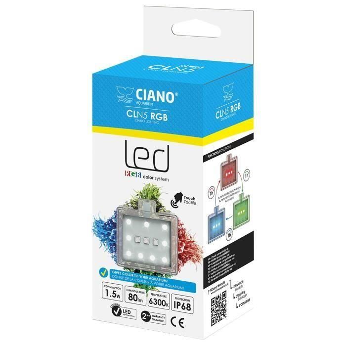 CIANO CLA 20 UNIVERSAL - Rampa led universal 1,5W para vidrio de 3 a 5MM