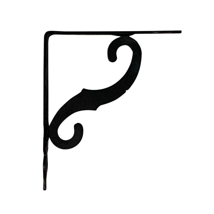 Escuadra ornamental plm05 negro 230 x 190 mm Escuadra ornamental plm05 negro 230 x 190 mm