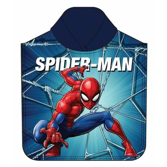 Poncho de algodón spider-man "hero" 50x100cm 2