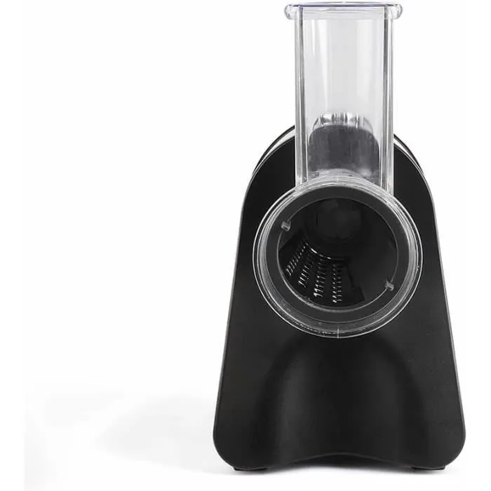 Livoo DOP192 Rallador Eléctrico Multifunción Negro y Gris con 4 conos intercambiables 1