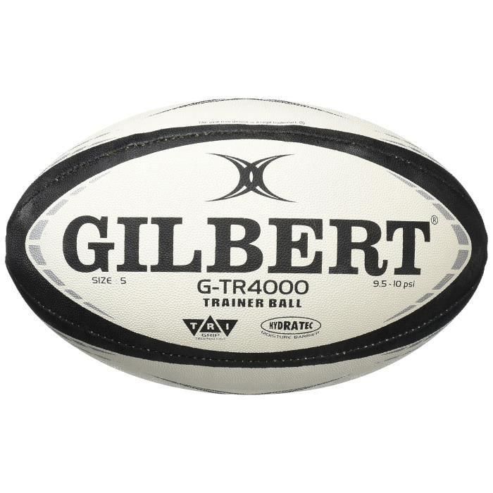 Rugby Ball - Gilbert - G -TR4000 - Tamaño 3 - Negro 1 Rugby Ball - Gilbert - G -TR4000 - Tamaño 3 - Negro 1