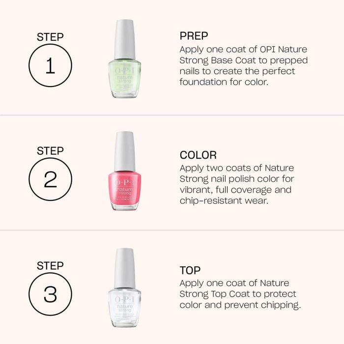 OPI Nature Strong Esmalte de Uñas #Emflowered - Origen Natural (75.6%), Vegano, 7 Días Duración, Brillo Espectacular 15 ml 2 OPI Nature Strong Esmalte de Uñas #Emflowered - Origen Natural (75.6%), Vegano, 7 Días Duración, Brillo Espectacular 15 ml 2