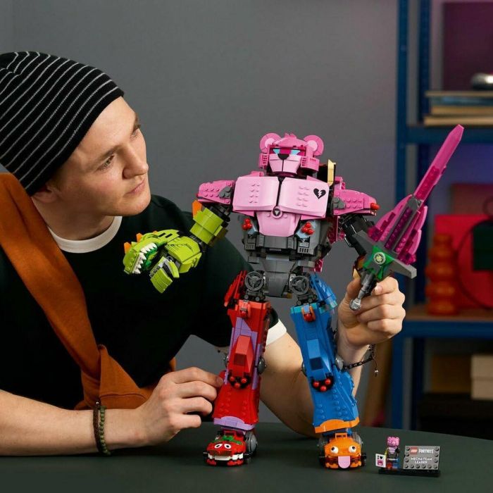 Juego de Construcción Lego FORTNITE 77078 Mecha Team Leader 12