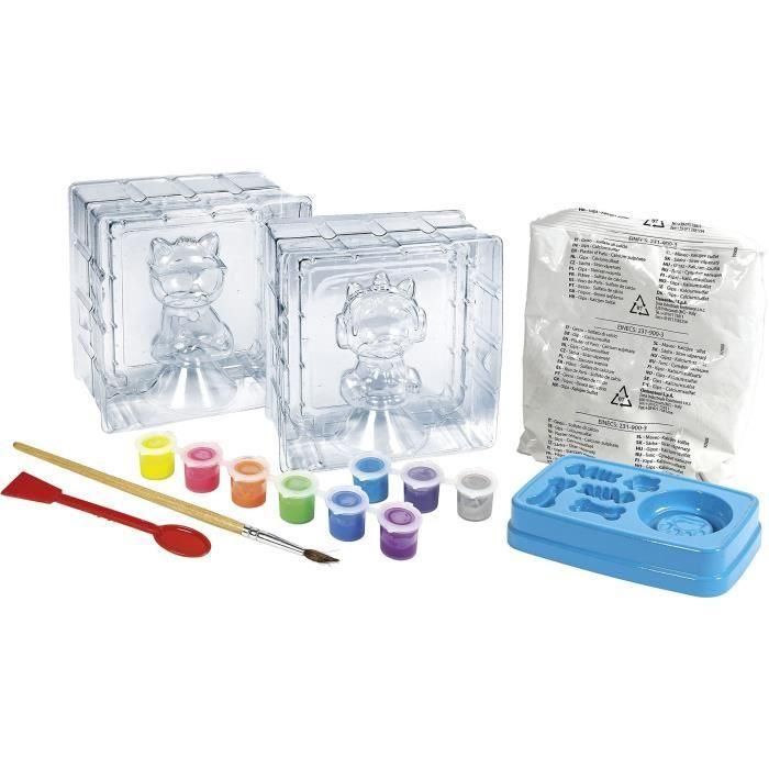 Clementoni CLEM18755 Kit Creación de Animales de Yeso para Ocio Creativo, Hecho en Italia 3 Clementoni CLEM18755 Kit Creación de Animales de Yeso para Ocio Creativo, Hecho en Italia 3