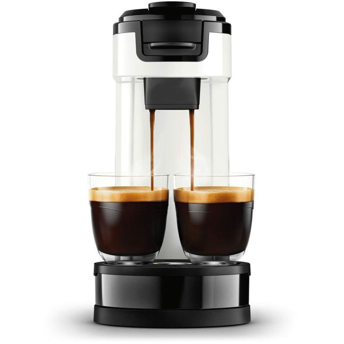 Coffee Machine 2 en 1 Senseo Switch Philips HD6592/05, 2 en 1 con filtro y vainas, versos aislados, Crema más 4
