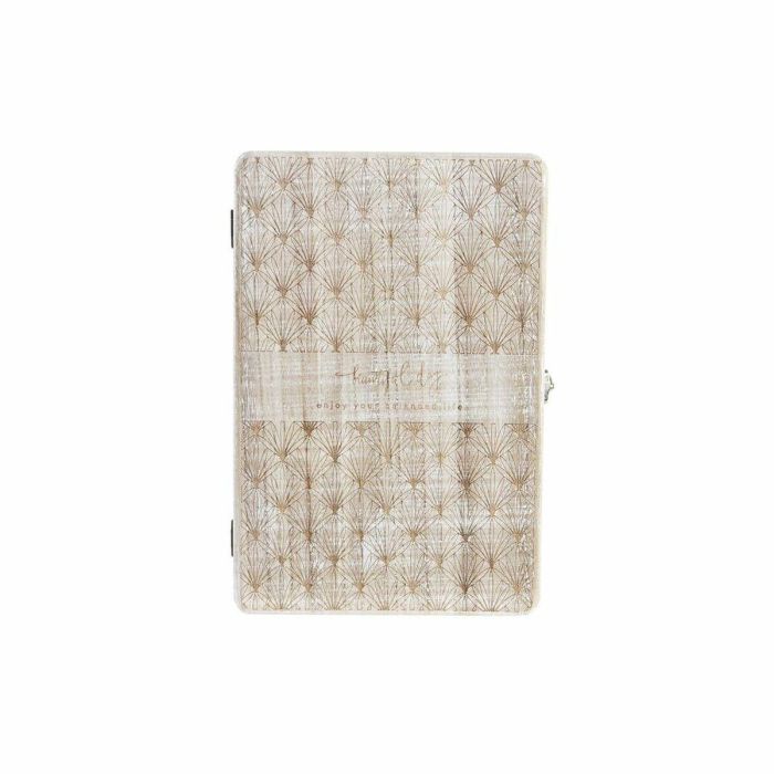 Armario de llaves DKD Home Decor Natural Madera MDF 20 x 5,2 x 30 cm 1 Armario de llaves DKD Home Decor Natural Madera MDF 20 x 5,2 x 30 cm 1