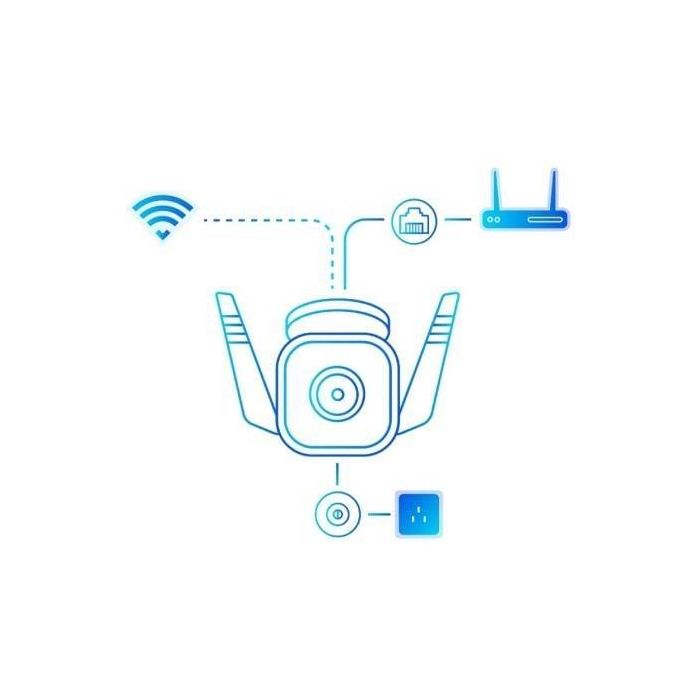 TP-Link TC65 cámara de vigilancia Bala Cámara de seguridad IP Exterior 2304 x 1296 Pixeles Techo/pared 2 TP-Link TC65 cámara de vigilancia Bala Cámara de seguridad IP Exterior 2304 x 1296 Pixeles Techo/pared 2