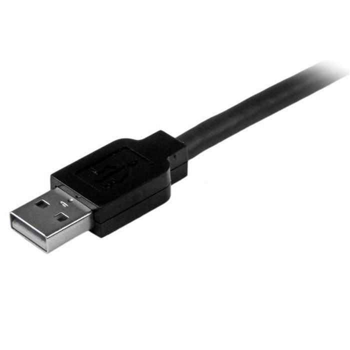 Cable USB Startech USB2HAB50AC Negro Aluminio 2